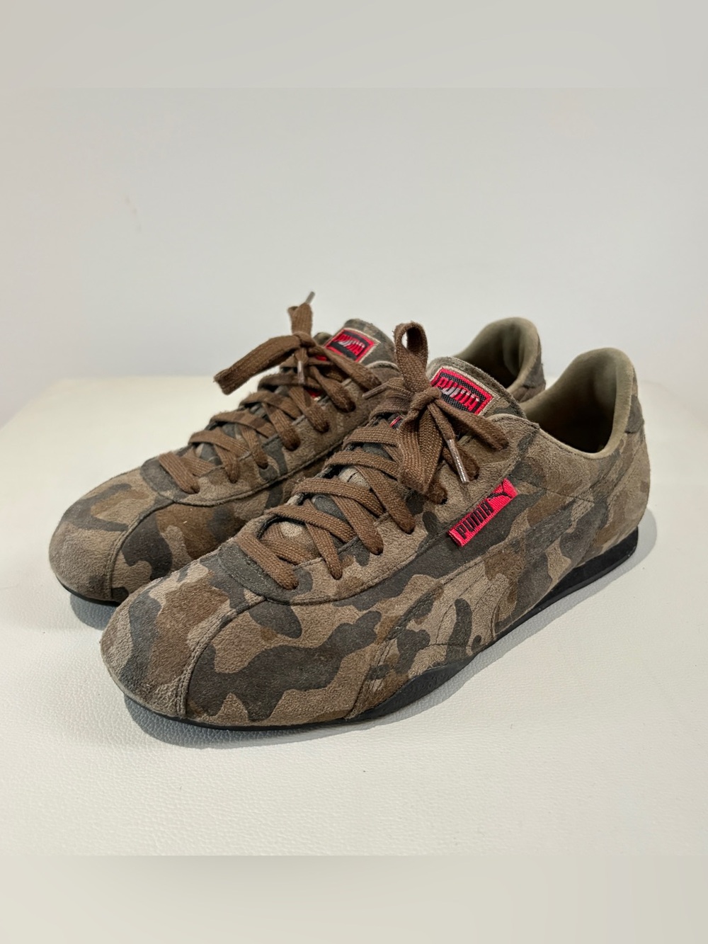 Puma Men's Camo Textile Sneakers Size 10 in Camo pattern EUC